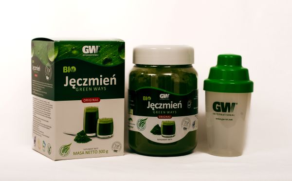 Młody jęczmień Green Ways
